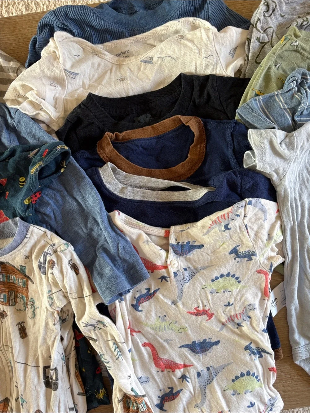 18-24 Boys lot of Pants and Shorts Bundle in Navy, Khaki, Red, Green, Gray